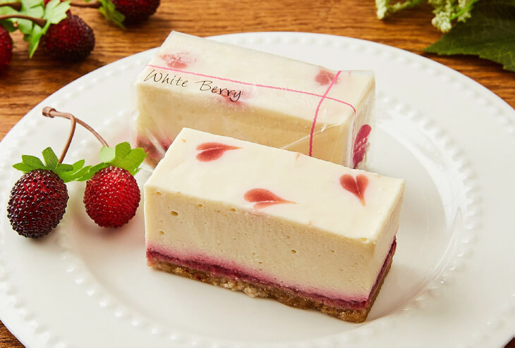 ホワイトベリーレアチーズケーキ（2月～3月）