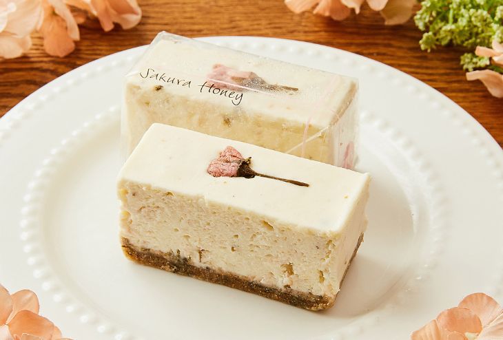 サクラハニーレアチーズケーキ(3月~4月)