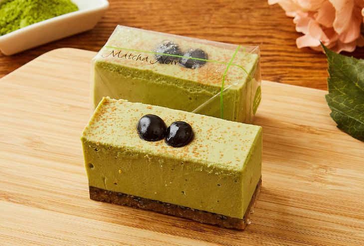 黒抹茶レアチーズケーキ(4月~5月)